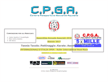 Tablet Screenshot of cpga.net